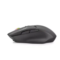 Hadron G400 Bluetooth Oyuncu Mouse Type-C Port Şarjlı + Led Ekran Rgb 1600Dpi Sessiz Siyah