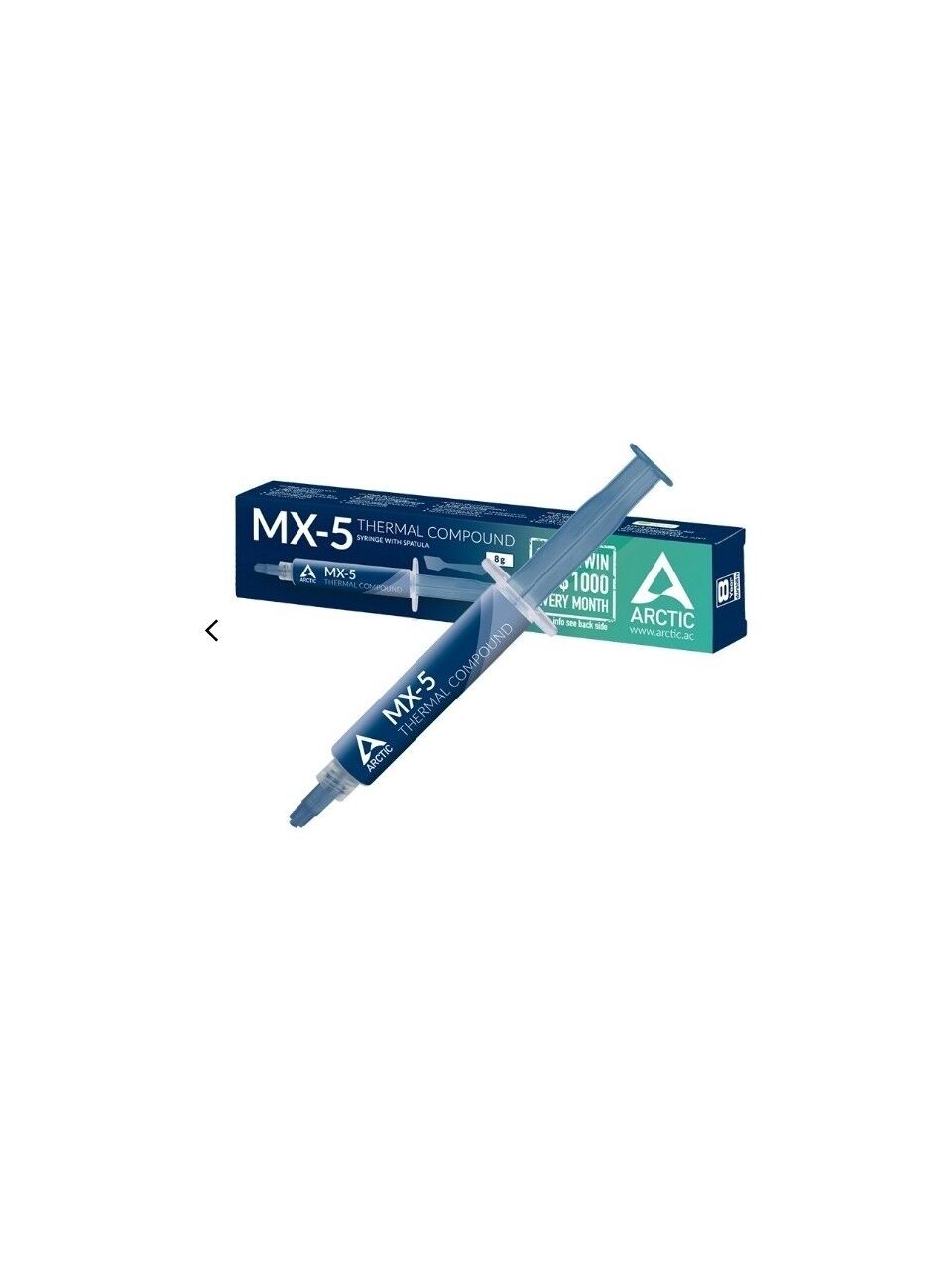 Arctic Arctıc Mx-5 Termal Macun 4 Gram 12 W/mk Isı Iletim Gücü ( Yüksek Performanslı Macun )