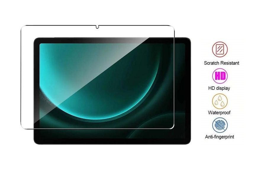 Samsung Galaxy Tab S9 FE SM-X510 SM-X516B Temperli 9H Kırılmaz Cam - Ekran Koruyucu