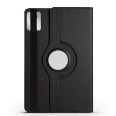 Lenovo Tab M11 TB330XU TB330FU TB331FC Stand 360 Derece Döner Kapaklı Tablet Kılıf mor