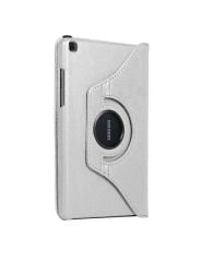 Samsung Galaxy Tab A7 10.4'' 2020 SM-T500 T505 T507 Stand 360 Derece Döner Kapaklı Tablet Kılıf mor