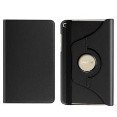 Samsung Galaxy Tab A7 Lite 8.7'' SM-T220 T225 T227 Stand 360 Derece Döner Kapaklı Tablet Kılıf PEMBE