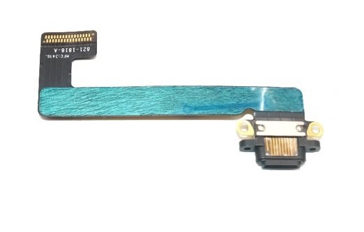 Apple iPad Mini 2 - 3 A1489 A1490 A1491 A1599 A1600 Şarj Soketi Flex Kablo - Siyah