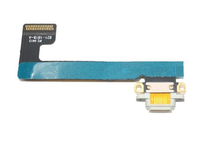 Apple iPad Mini 2 - 3 A1489 A1490 A1491 A1599 A1600 Şarj Soketi Flex Kablo - Beyaz