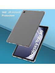 Samsung Galaxy Tab A11 8.7'' SM-X130 X133 X135 Antishock Köşe Korumalı Şeffaf Shockproof Esnek Silikon Kılıf