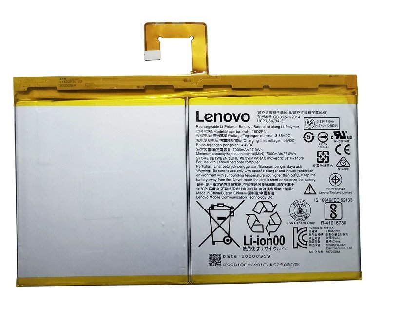 Lenovo TAB4 10 REL TB-X504F TB-X504L L16D2P31 Tablet Batarya - Pil
