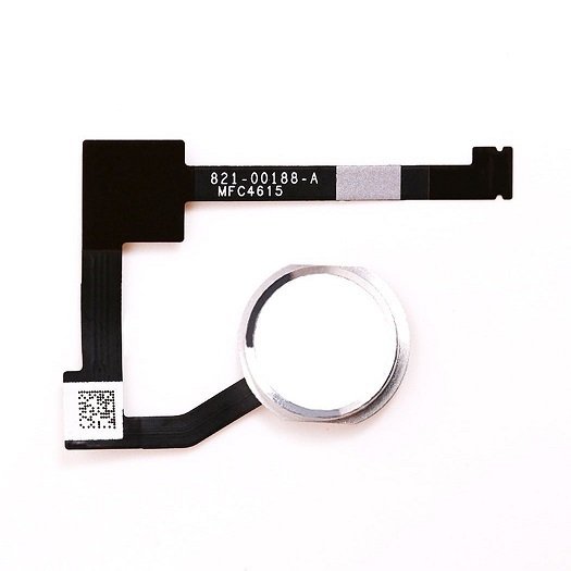 Apple iPad Air2 A1567 A1566 Home Buton Flex Kablo - Beyaz
