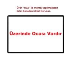 Lenovo Yoga Tab Plus 12.7'' TB520FU Tablet ZAEG0058TR Lens Cam Ön Panel - Siyah