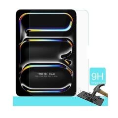 Apple iPad Pro 13 M5 A3360 A3361 A3362 Temperli 9H Kırılmaz Cam - Ekran Koruyucu