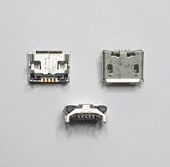 EFGDC-17 Micro Usb Tablet Telefon Dc Jack / Sarj Soketi