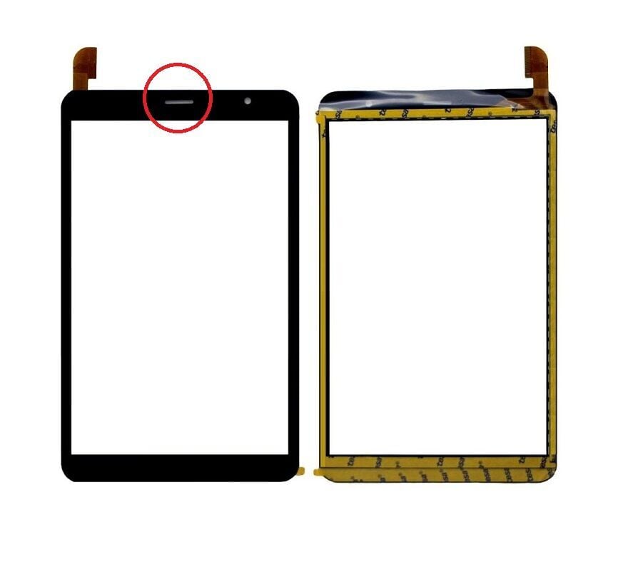 CX649B FPC-V01 Kablo Kodlu Dokunmatik Panel - Siyah