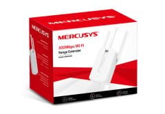 Mercusys MW300RE | N300 Mbps Wi-Fi 4 Menzil Genişletici | 3 Harici Anten | Tek Tuşla Kolay Kurulum