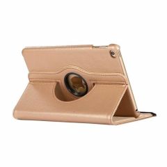 Apple iPad Mini 5 A2133 A2124 A2125 A2126 Stand 360 Derece Döner Kapaklı Tablet Kılıf SİYAH