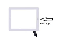 Apple iPad 2 A1395 A1396 A1397 Dokunmatik Panel - Beyaz