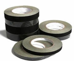 Asetatlı Kumaş Bez Bant 20mm 30 metre - Siyah