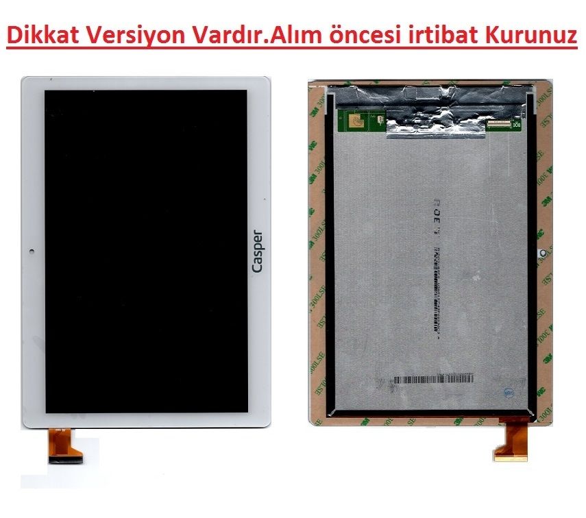 Casper Via S20 S20-S S20-B Lcd Ekran ve Dokunmatik Panel SET - Beyaz Model-3