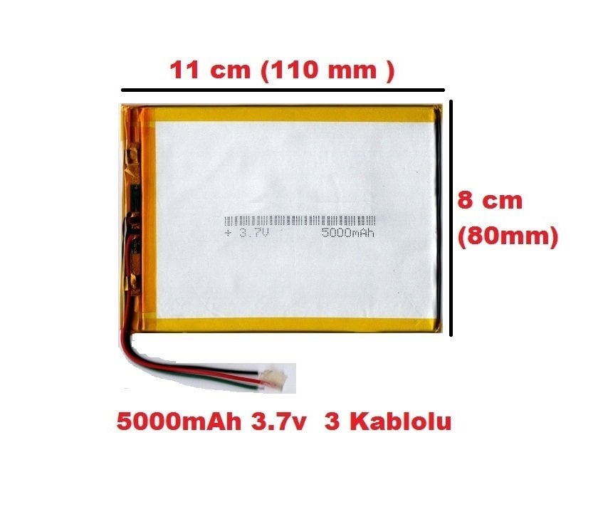Casper Via S10 Tablet için Batarya - Pil
