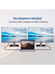Paugge USB C Görüntü, Ses ve Data Kablosu, 1 Metre, USB 3.2, 10GBPS, 240W, 4K 144Hz, 4K 120Hz, 4K 60Hz, Hdr (CC14PD240W10)