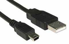 Mini Usb To Usb V3 0.5 metre Kablo - Siyah