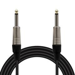 Gitar / Anfi Enstruman Kablo 6.3 Mm Mono Erkek - 6.3 Mm Mono Erkek 5 Metre Kablo