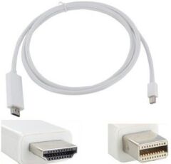 Mini Displayport To Hdmi Çevirici Dönüştürücü Adaptör Kablosu 3 Metre