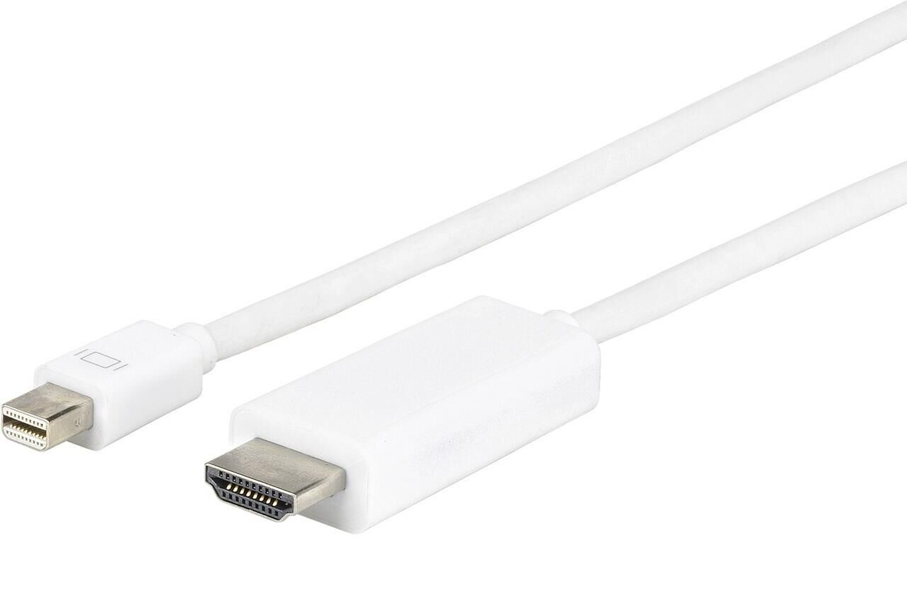 Mini Displayport To Hdmi Çevirici Dönüştürücü Adaptör Kablosu 3 Metre