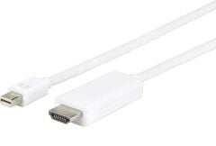 Mini Displayport To Hdmi Çevirici Dönüştürücü Adaptör Kablosu 1,8 Metre