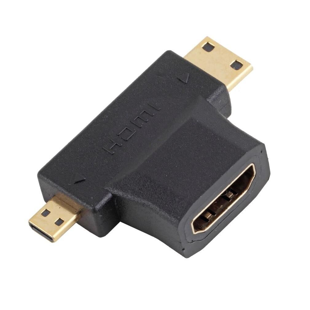 Mini Hdmi / Micro Hdmi to Hdmi Çevirici Dönüştürücü Adaptör