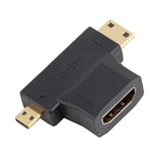 Mini Hdmi / Micro Hdmi to Hdmi Çevirici Dönüştürücü Adaptör