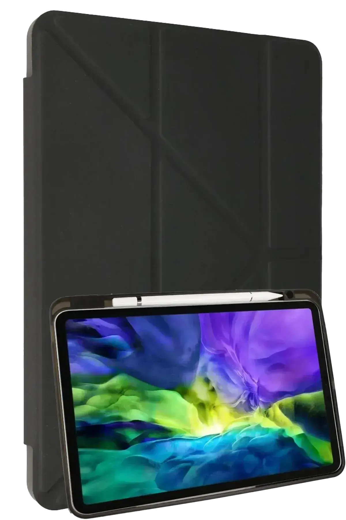 Apple iPad Air 11 M4 A3459 A3460 A3461 Kılıf Kalemlikli Mars Tablet Kılıf