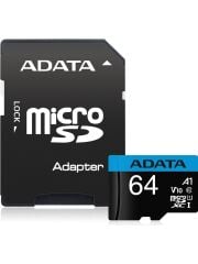 Adata 64GB Premier microSDXC Card with Adapter UHS-I Class10 V10 Hafıza Kartı
