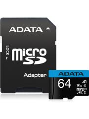 Adata 64GB Premier microSDXC Card with Adapter UHS-I Class10 V10 Hafıza Kartı