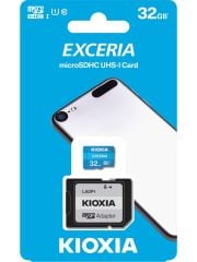 Kioxia 32GB Exceria MicroSDHC UHS-1 Class-10 100MB/sn Hafıza Kartı (LMEX1L032GG2)