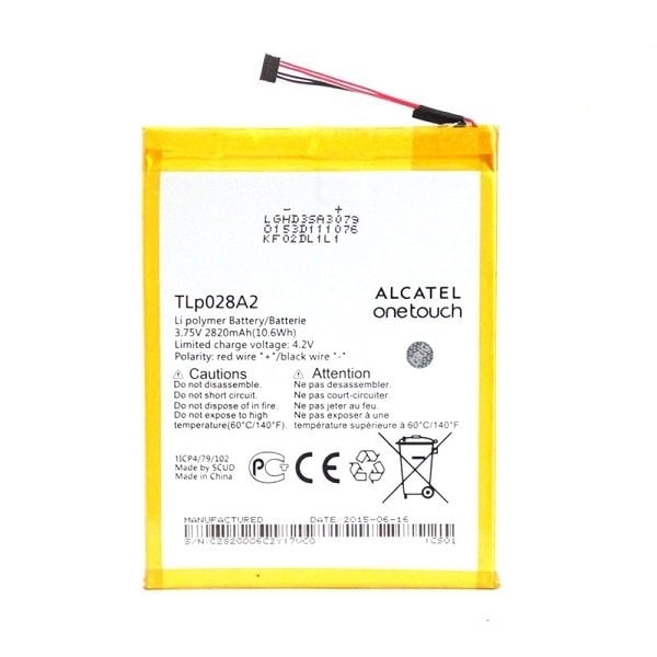 Alcatel OneTouch Pixi 3 OT-9006W TLp028A2 Tablet Batarya - Pil
