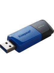 Kingston DTXM-64GB 64GB USB3.2 Gen 1 DataTraveler Exodia M (Black + Blue) Flash Bellek