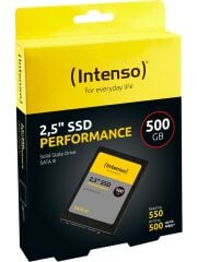 Intenso 500gb 2.5'' Ssd Performance Sata 3 550/500mb/s Ssd Disk