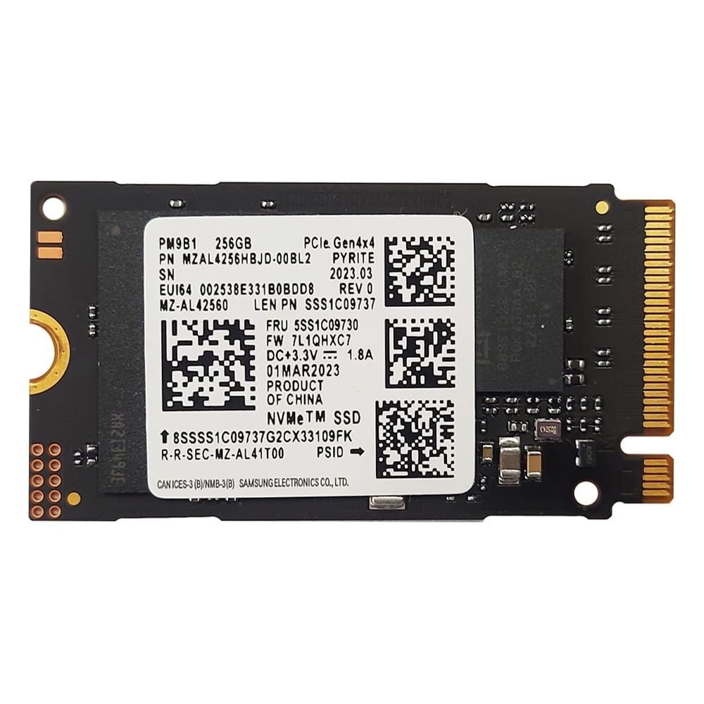 Samsung PM991A MZALQ256HBJD-00BL2 256GB M.2 Nvme SSD