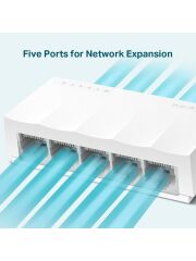 TP-Link LS1005 5 Port 10-100 Mbps Switch Plastik Kasa