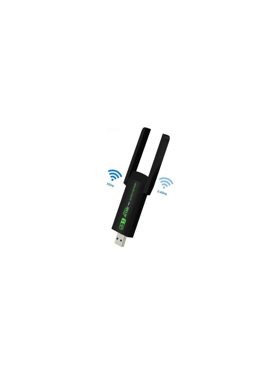 Dual Band USB 3.0 Adaptör Kablosuz Wifi Alıcı AC1300 Wireless Adaptör