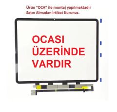 Apple iPad Air 13'' 2024 M2 6.Nesil A2898 A2899 A2900 Dokunmatik Panel - Siyah