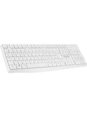 Everest KM-7500 Beyaz Kablosuz Q Multimedia Klavye + Mouse Set