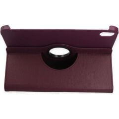Apple iPad Air 11 M4 2026 A3459 A3460 A3463 Stand 360 Derece Döner Kapaklı Tablet Kılıf SİYAH