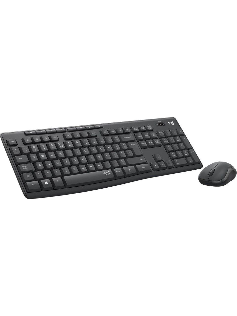 Logitech MK295 Sessiz Kablosuz Siyah Klavye Mouse Set