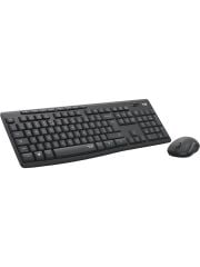 Logitech MK295 Sessiz Kablosuz Siyah Klavye Mouse Set