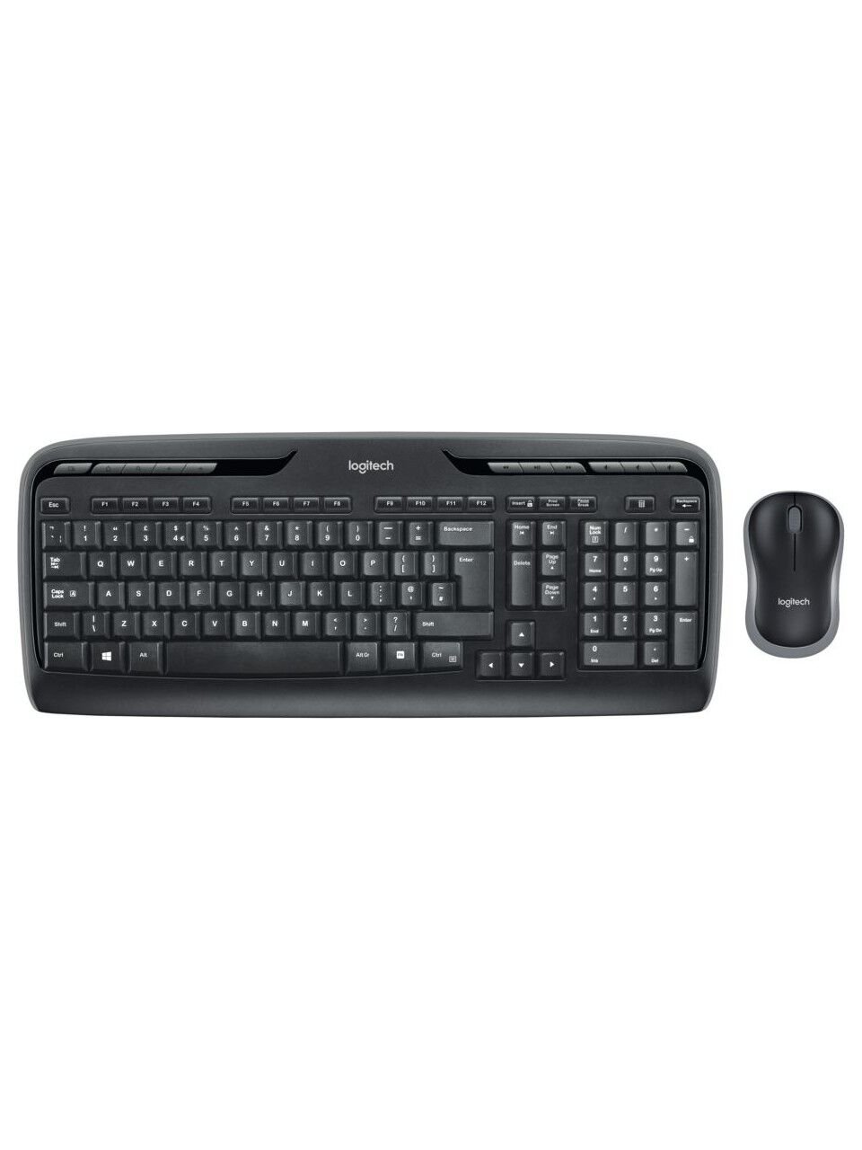 Logitech MK330 Kablosuz Türkçe Klavye Mouse Seti - Siyah