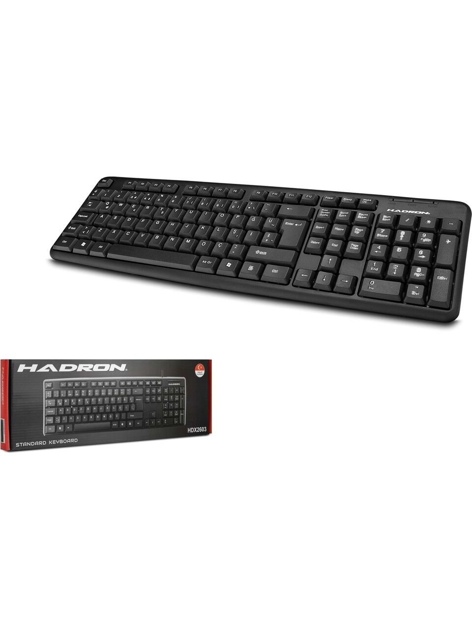 Hadron HDX2603 Usb Kablolu Standart Q Klavye