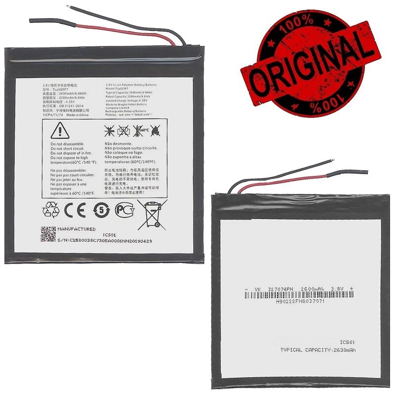 Alcatel Tab 1T 7'' 9309x 9009G TLP025F7 Orj Tablet Batarya - Pil