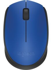 Logitech M171 USB Alıcılı Kablosuz Kompakt Mouse - Mavi