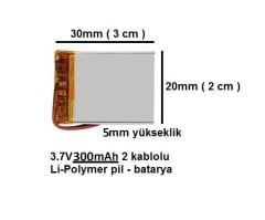 Drone - Bluetooth Hoparlör -Mp3 Çalar için 3.7V Batarya - Pil