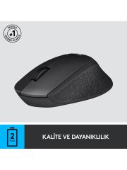Logitech M330 SILENT KABLOSUZ SİYAH 910-004909